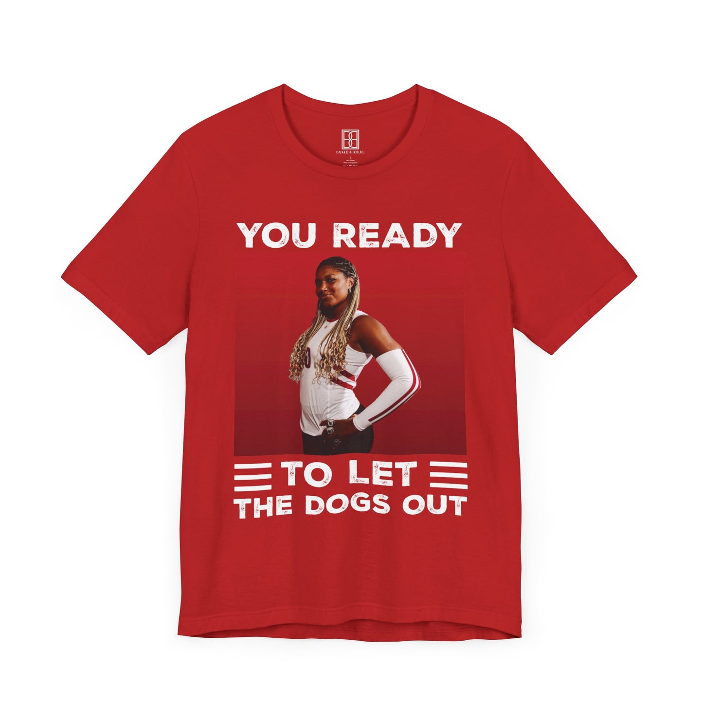 You Ready to Let the Dogs Out - Blank Back - Devyn Robinson - Unisex Short Sleeve Tee