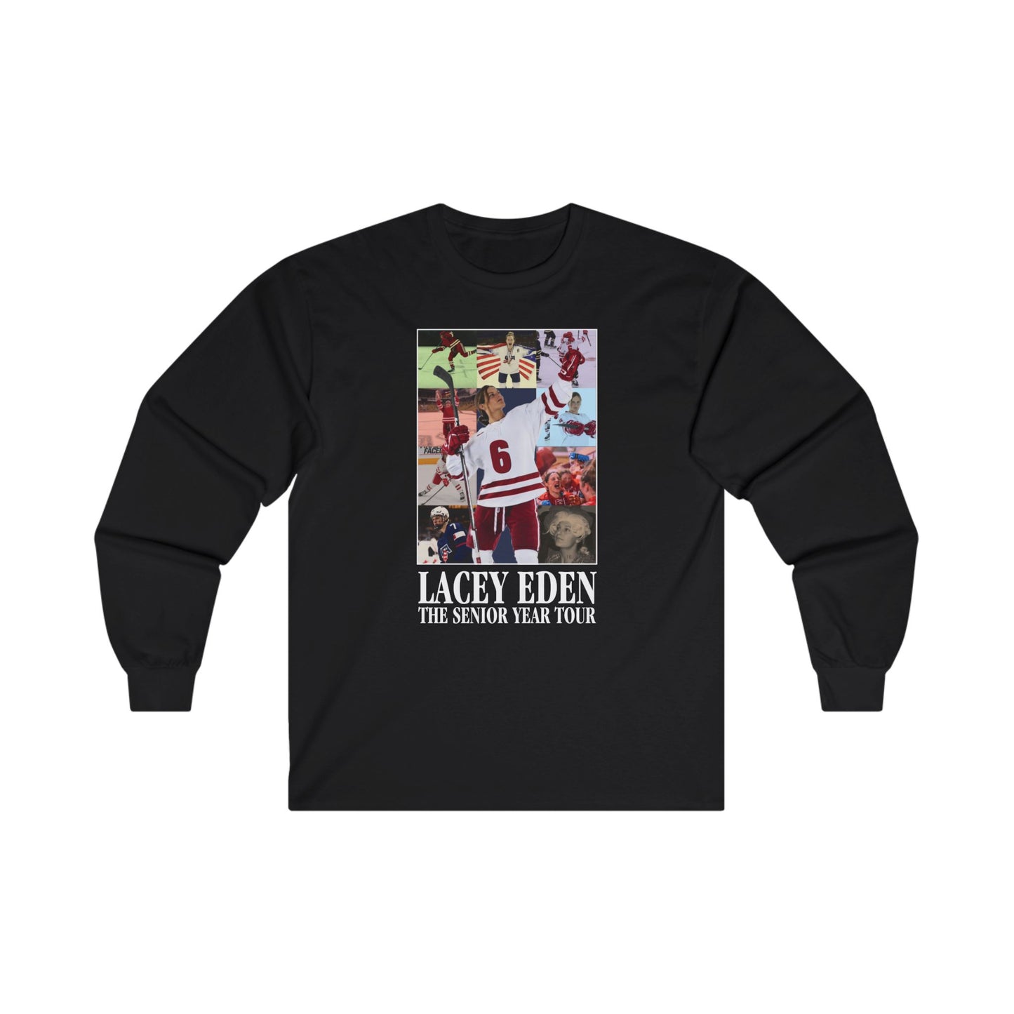 Lacey Eden - Senior Year Tour - Color Name/Number Back - Unisex Ultra Cotton Long Sleeve Tee
