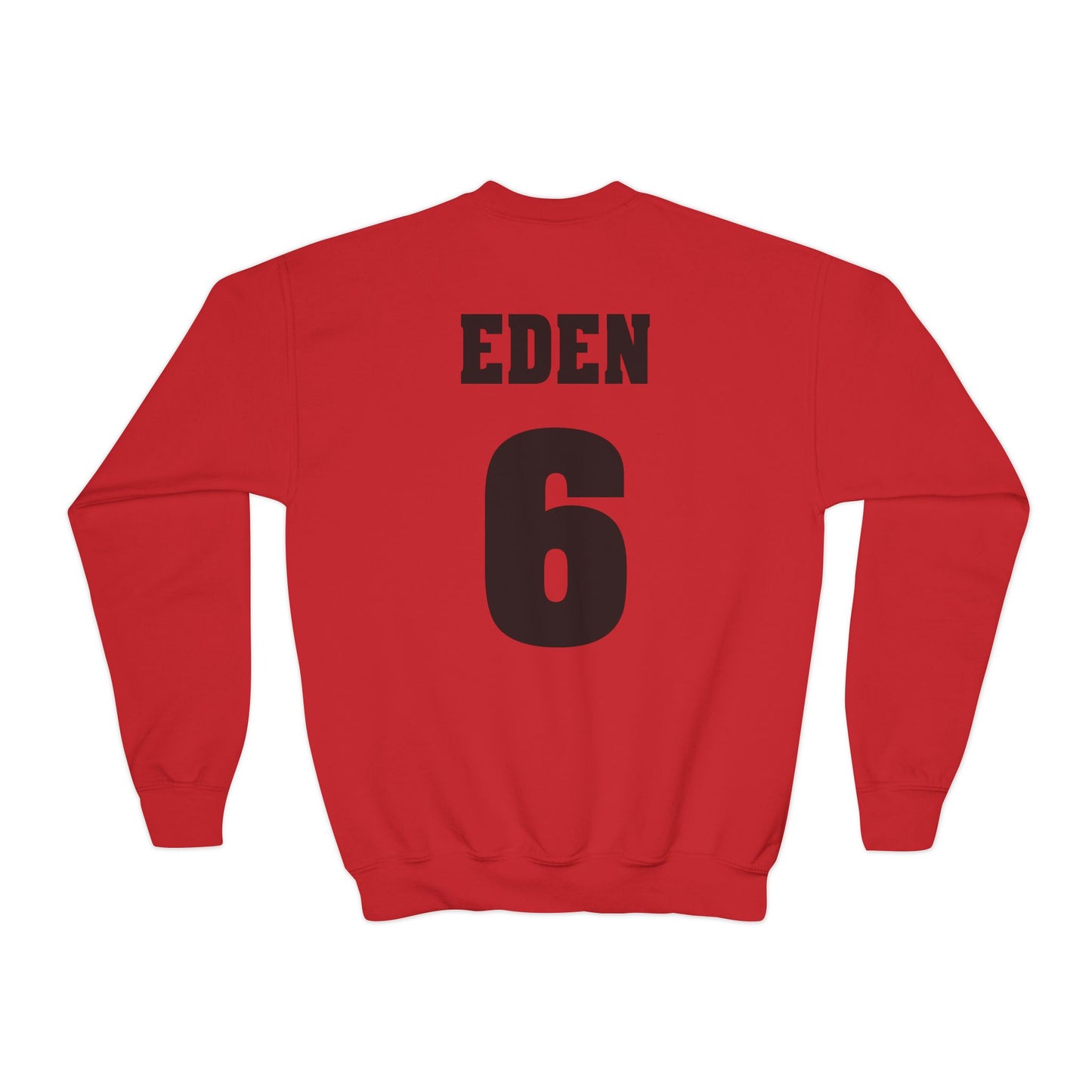 Lacey Eden - Championship Tour - Color Name/Number Back - Youth Crewneck Sweatshirt