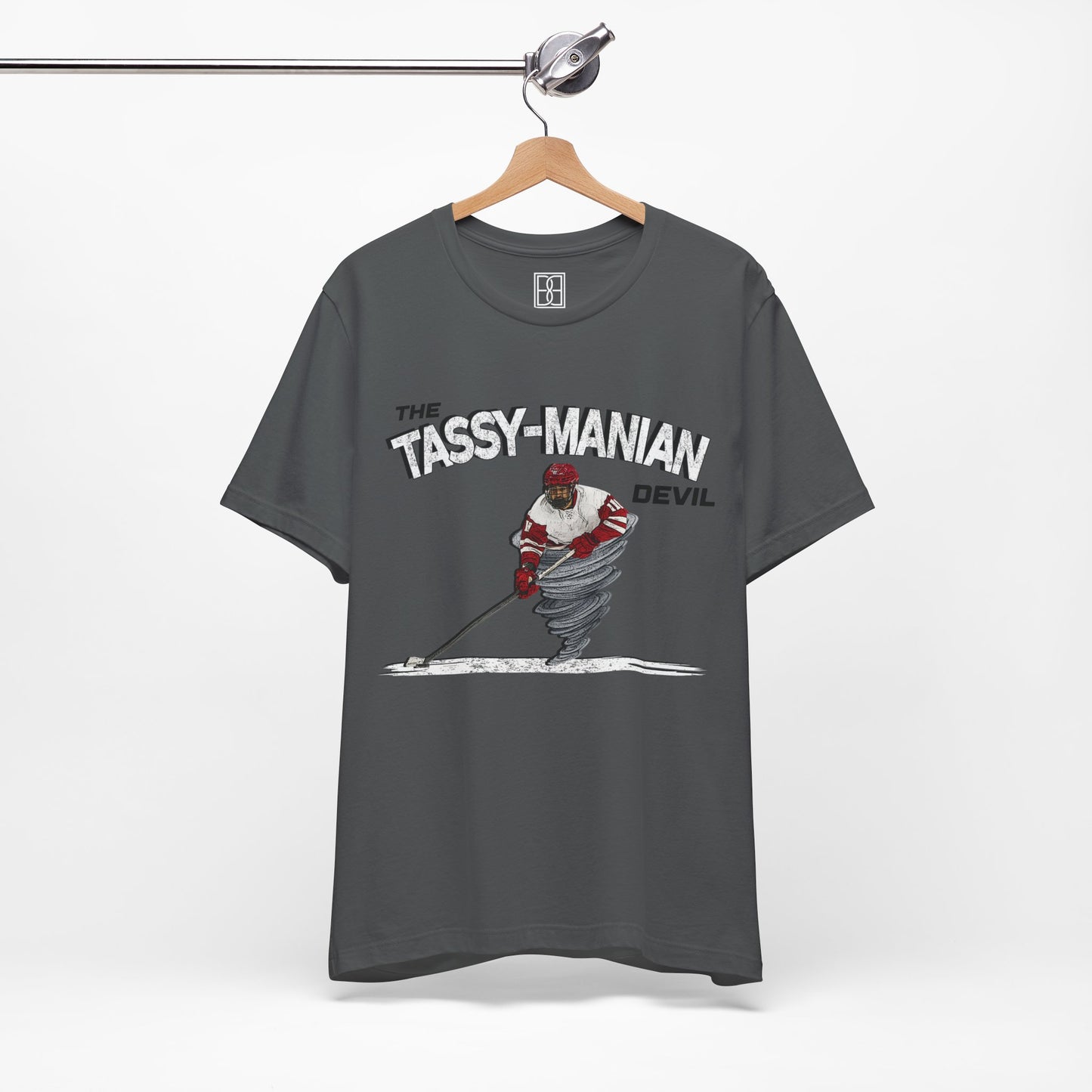 Tassy-Manian Devil - Blank Back - Simon Tassy - Unisex Short Sleeve Tee
