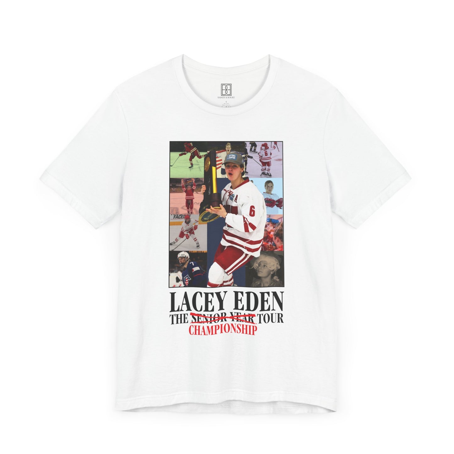 Lacey Eden - Championship Tour - Color Name/Number Back - Unisex Jersey Short Sleeve Tee