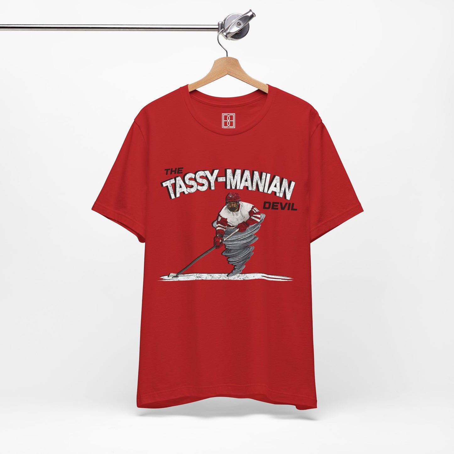 Tassy-Manian Devil - Blank Back - Simon Tassy - Unisex Short Sleeve Tee