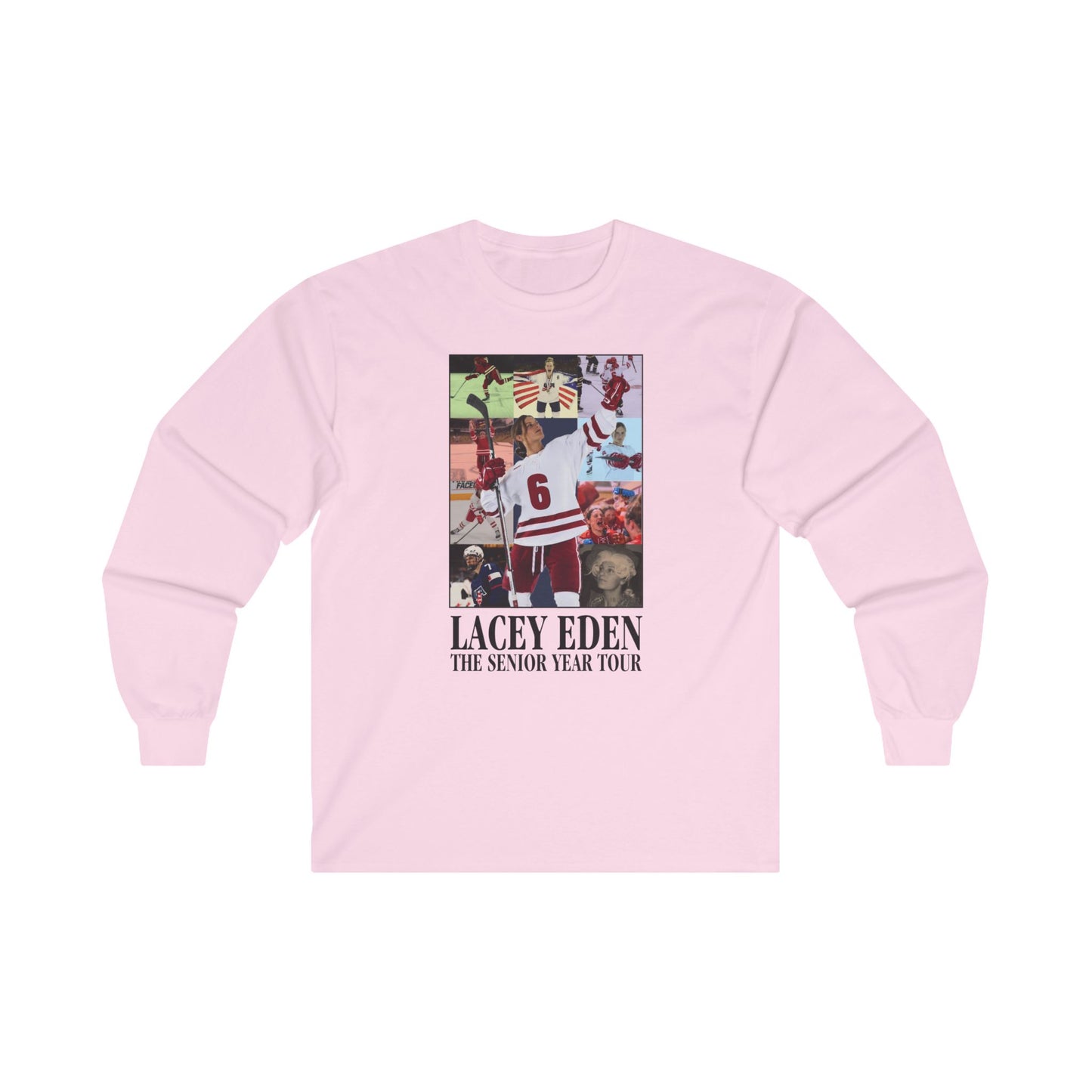 Lacey Eden - Senior Year Tour - Color Name/Number Back - Unisex Ultra Cotton Long Sleeve Tee