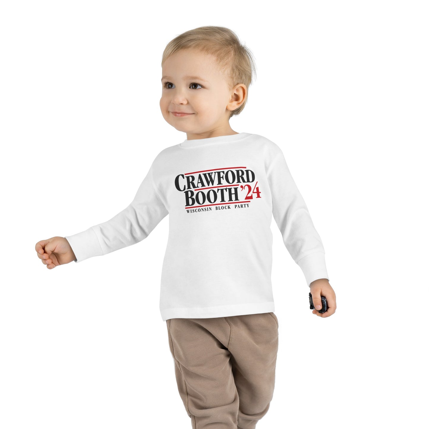 Toddler Long Sleeve Tee - Booth Back