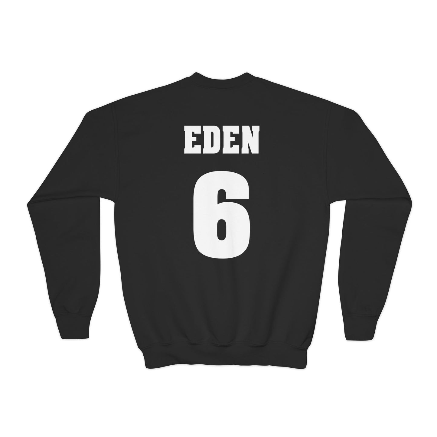 Lacey Eden - Championship Tour - Color Name/Number Back - Youth Crewneck Sweatshirt