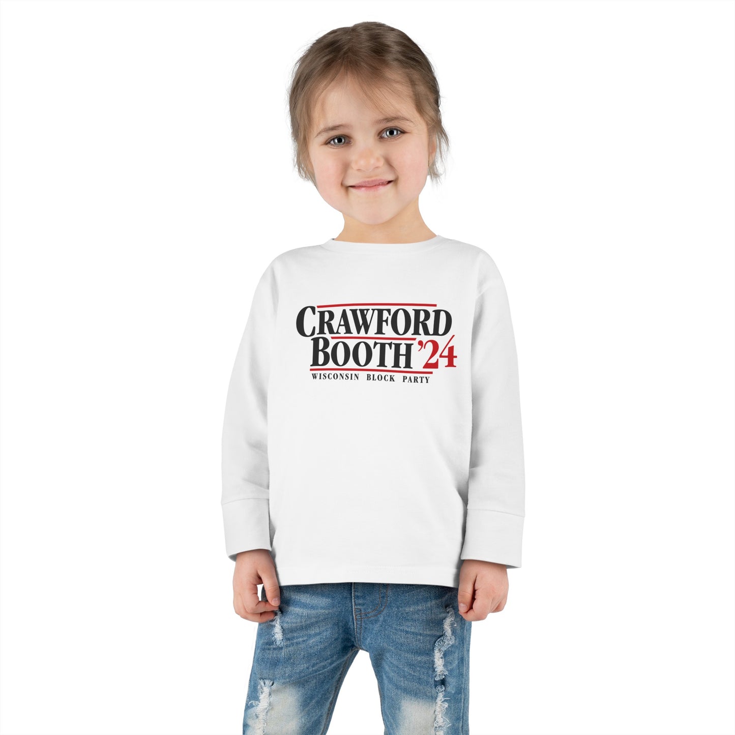 Toddler Long Sleeve Tee - Plain Back