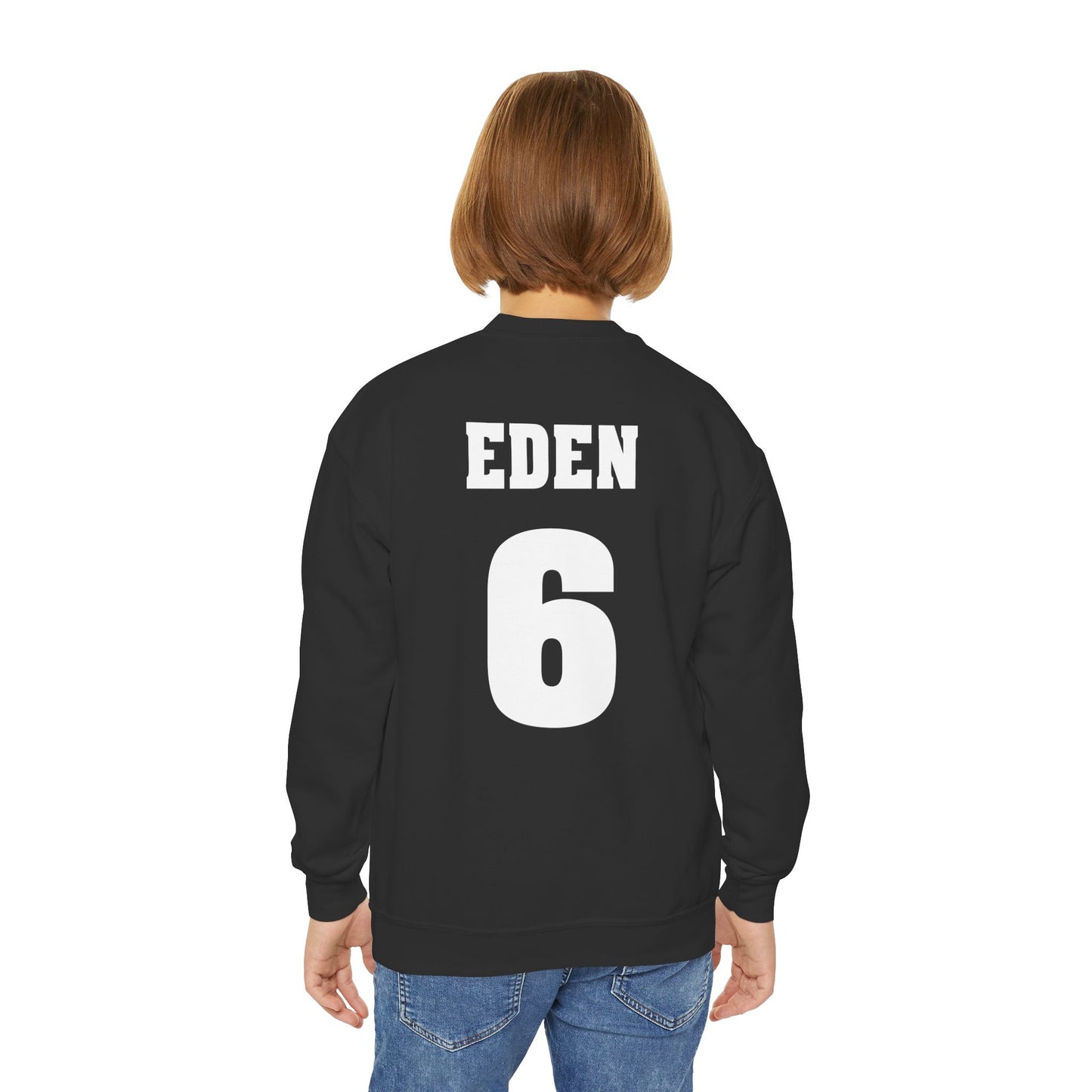 Lacey Eden - Championship Tour - Color Name/Number Back - Youth Crewneck Sweatshirt