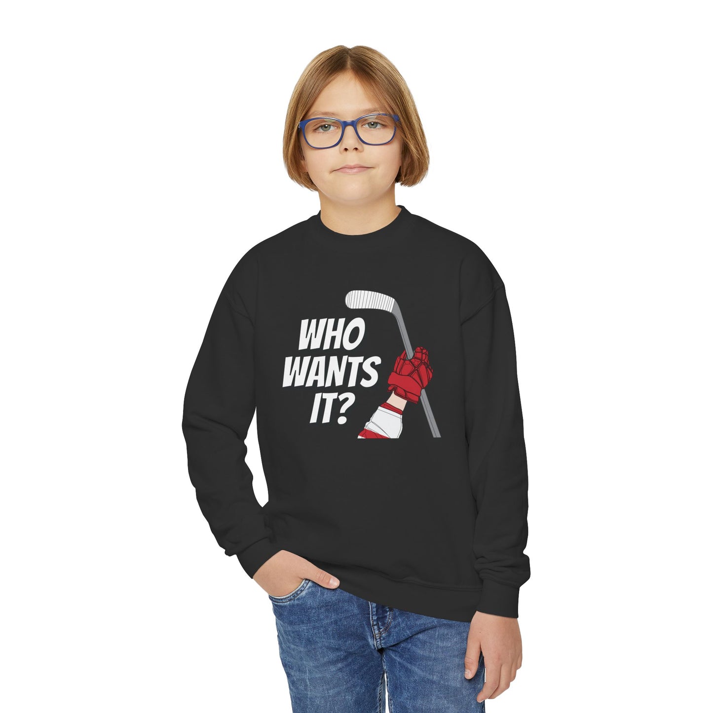 Who Wants It? - Youth Crewneck Sweatshirt