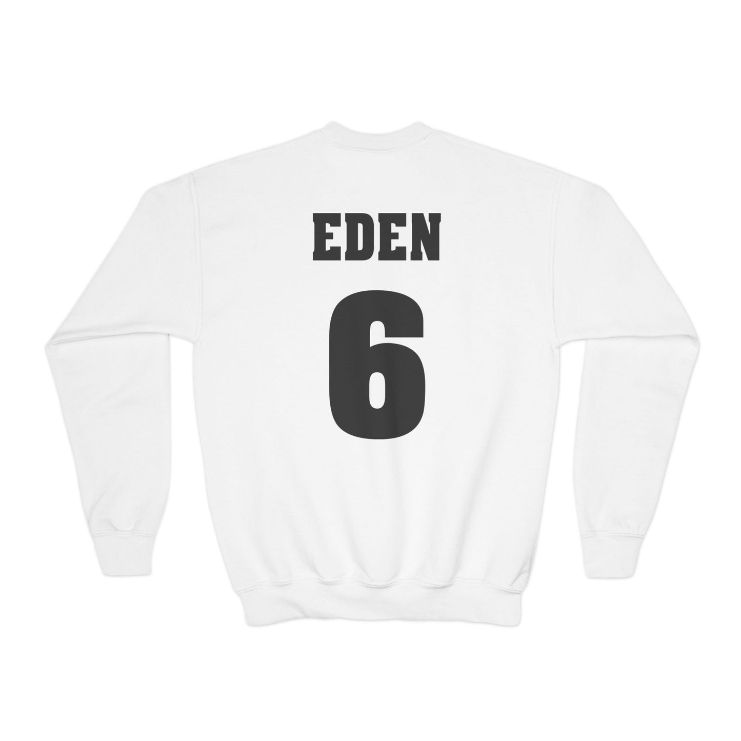 Lacey Eden - Championship Tour - Color Name/Number Back - Youth Crewneck Sweatshirt