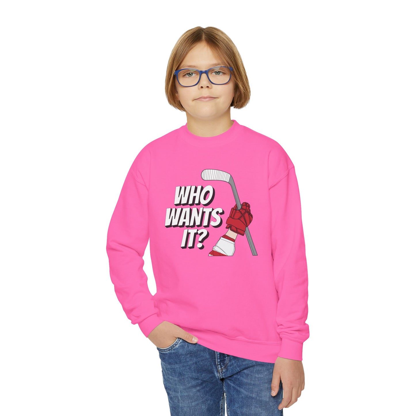 Who Wants It? - Youth Crewneck Sweatshirt