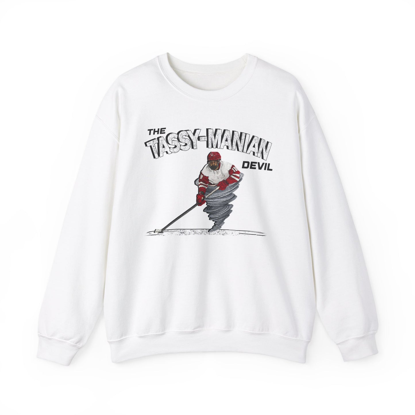 Tassy-Manian Devil - Blank Back - Simon Tassy - Crewneck Sweatshirt