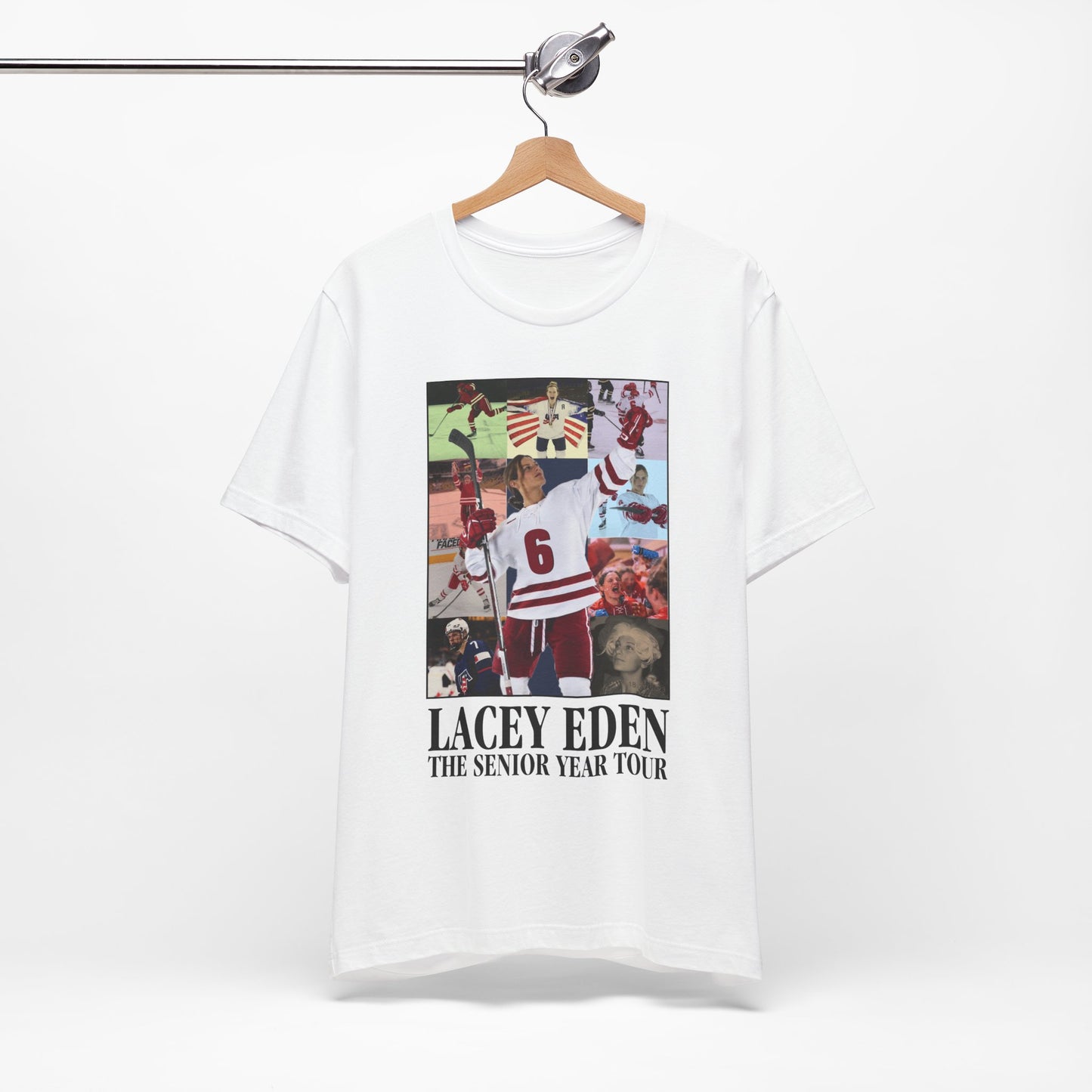 Lacey Eden - Senior Year Tour - Color Plain Back - Unisex Jersey Short Sleeve Tee