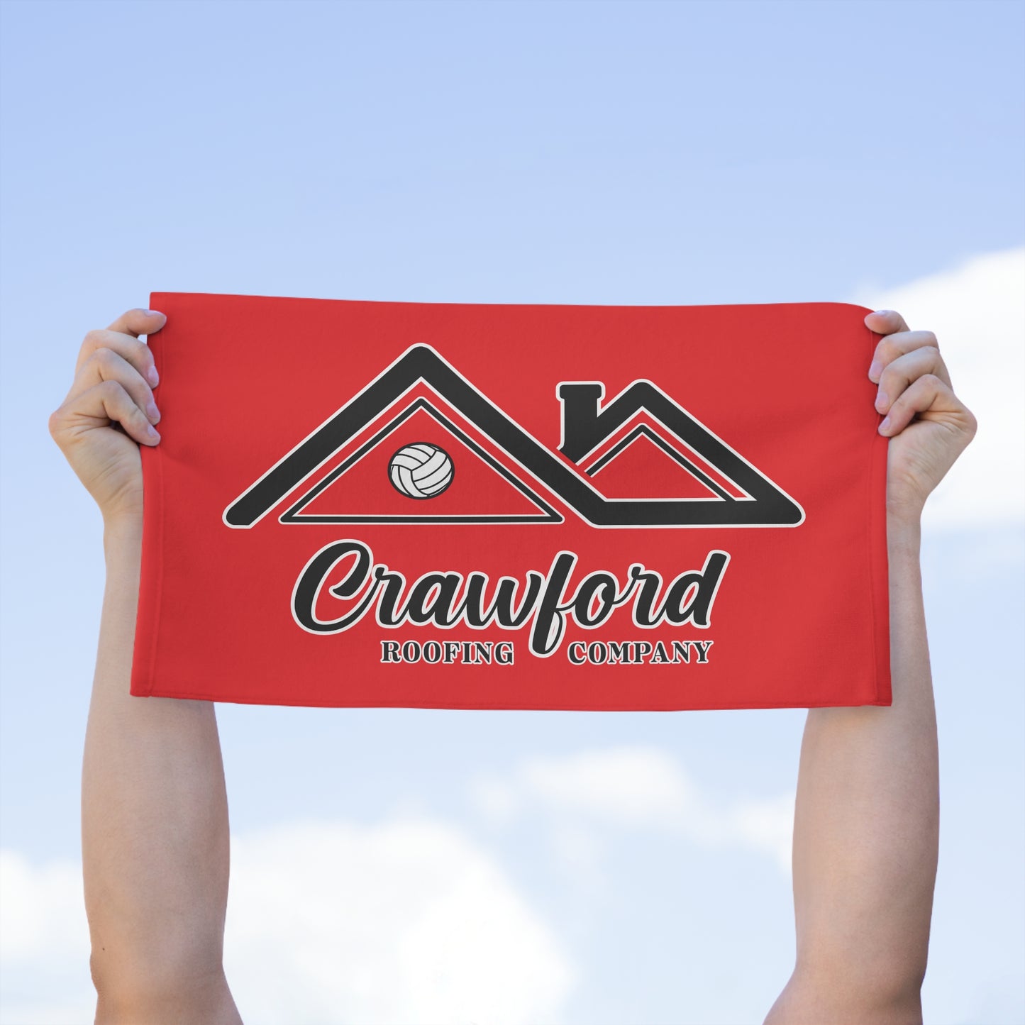 Crawford Roofing - Rally Towel, 11x18