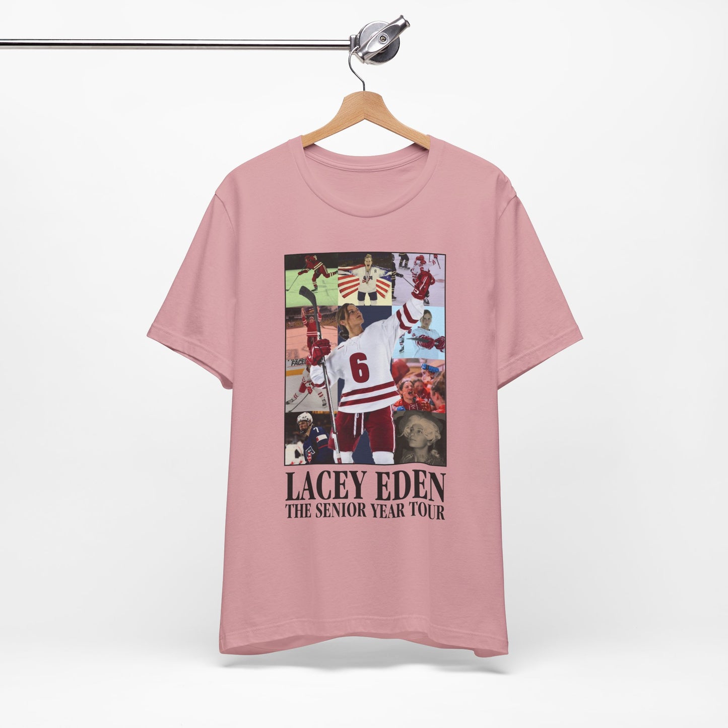 Lacey Eden - Senior Year Tour - Color Plain Back - Unisex Jersey Short Sleeve Tee