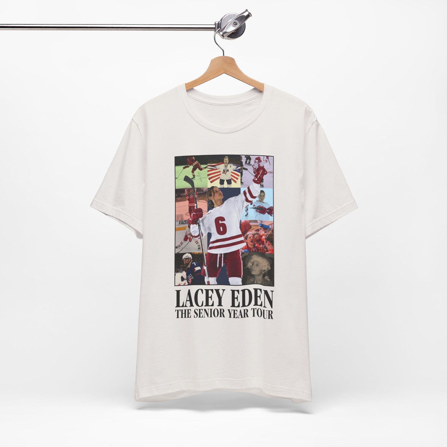 Lacey Eden - Senior Year Tour - Color Plain Back - Unisex Jersey Short Sleeve Tee