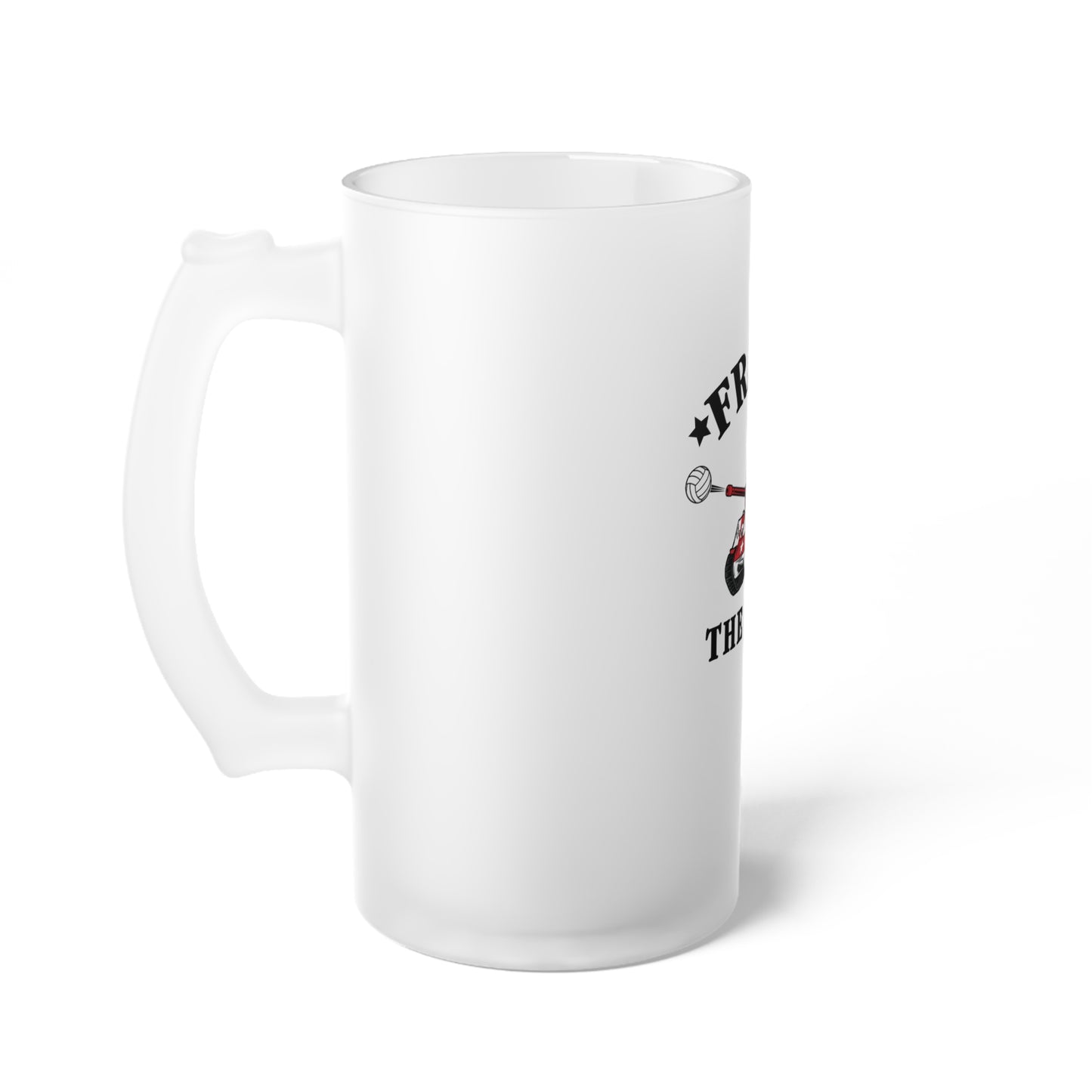 Frosted Glass Beer Mug