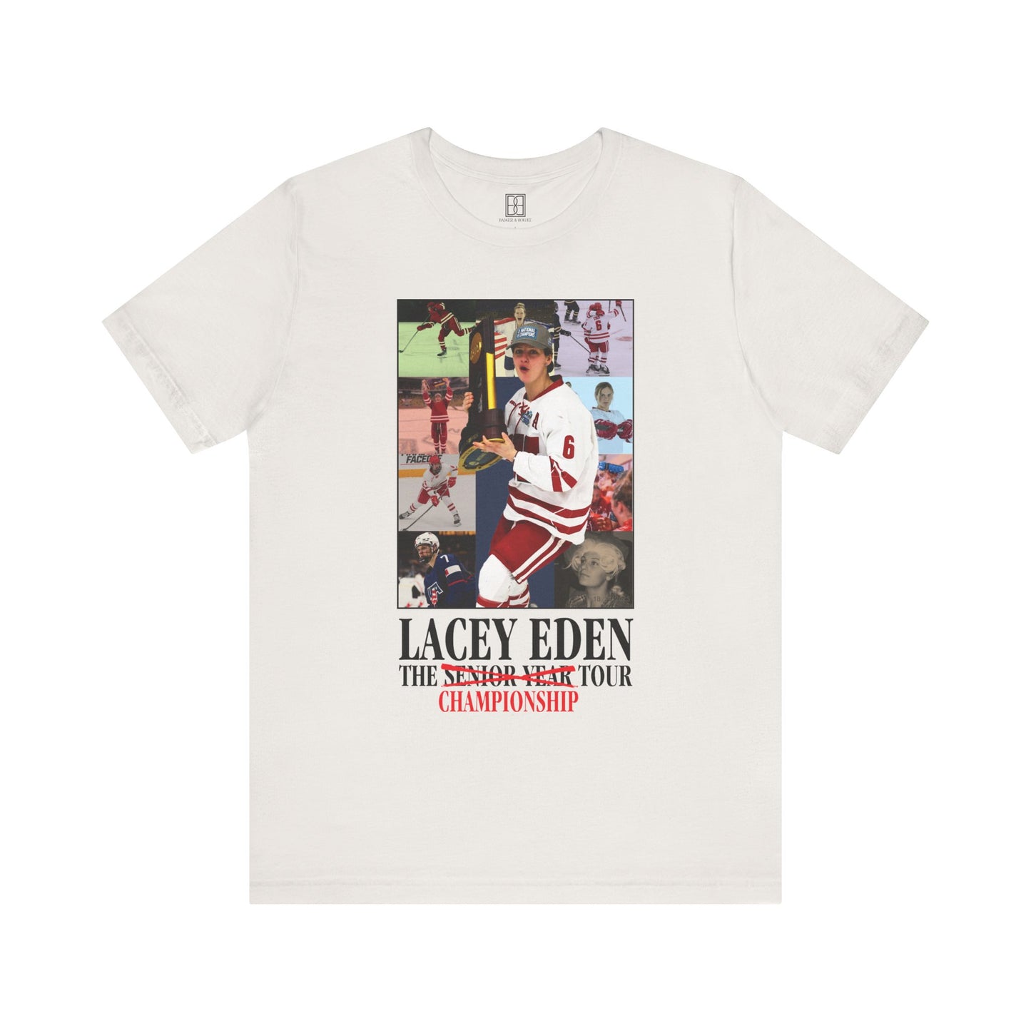 Lacey Eden - Championship Tour - Color Name/Number Back - Unisex Jersey Short Sleeve Tee