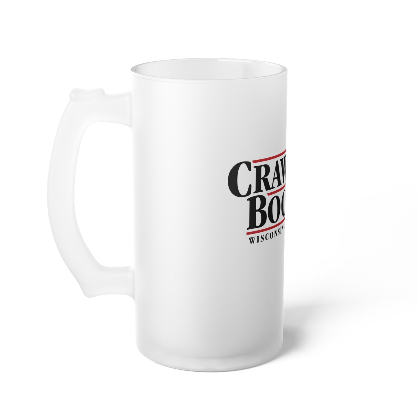 Frosted Glass Beer Mug