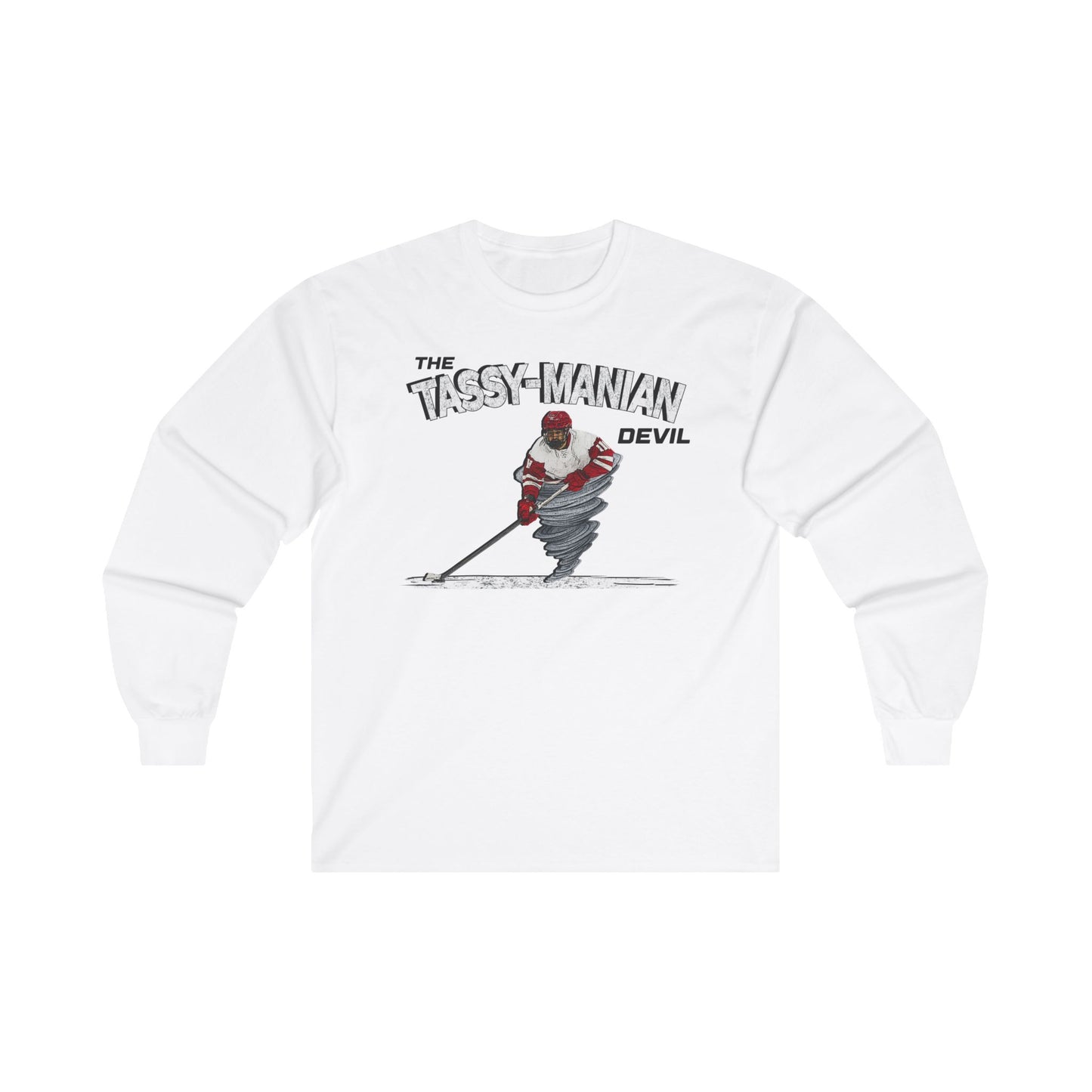 Tassy-Manian Devil - Blank Back - Simon Tassy - Unisex Ultra Cotton Long Sleeve Tee