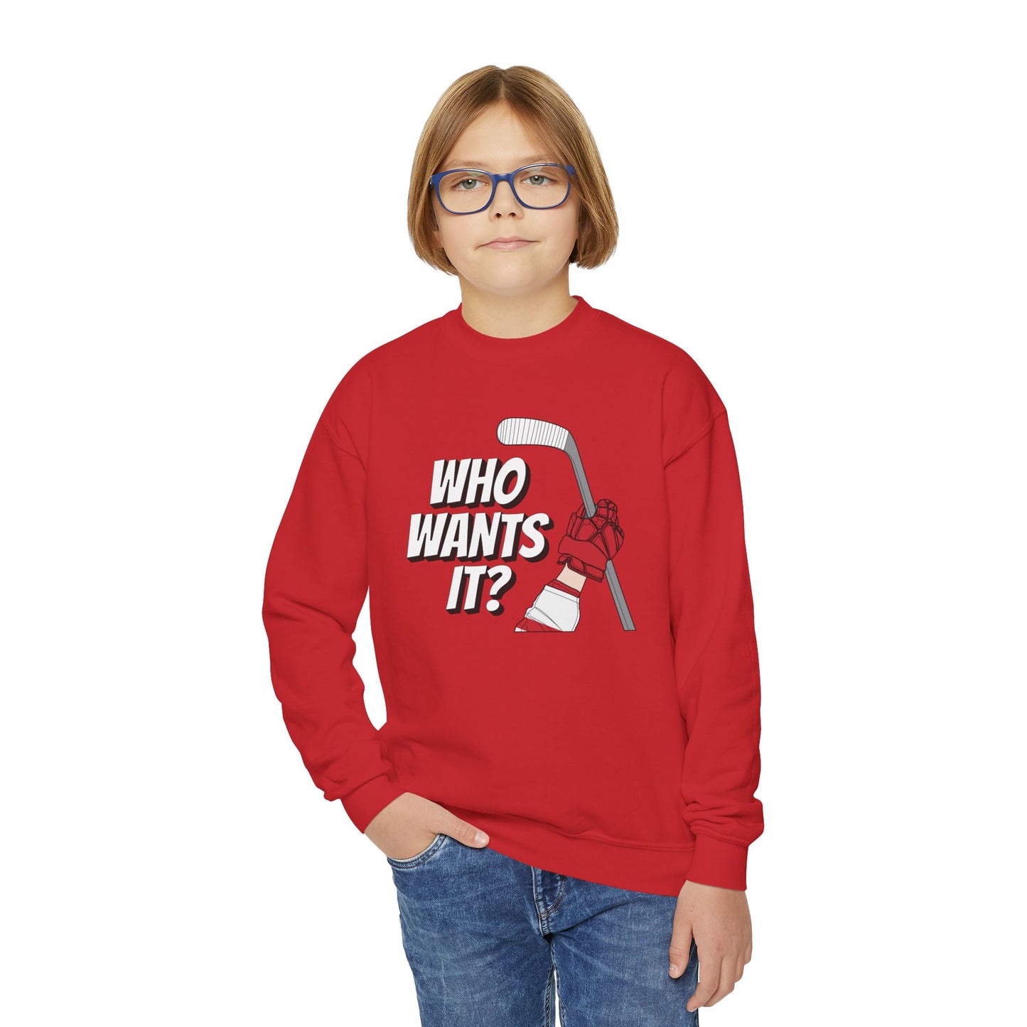Who Wants It? - Youth Crewneck Sweatshirt