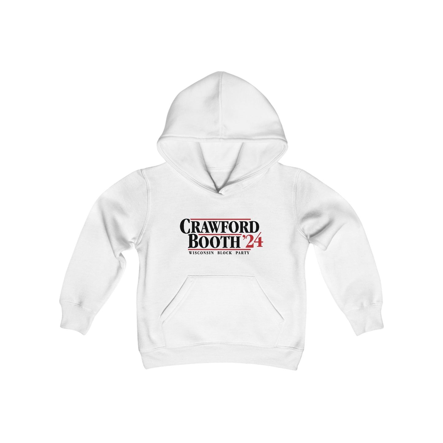 Youth Heavy Blend Hooded Sweatshirt - Booth Back