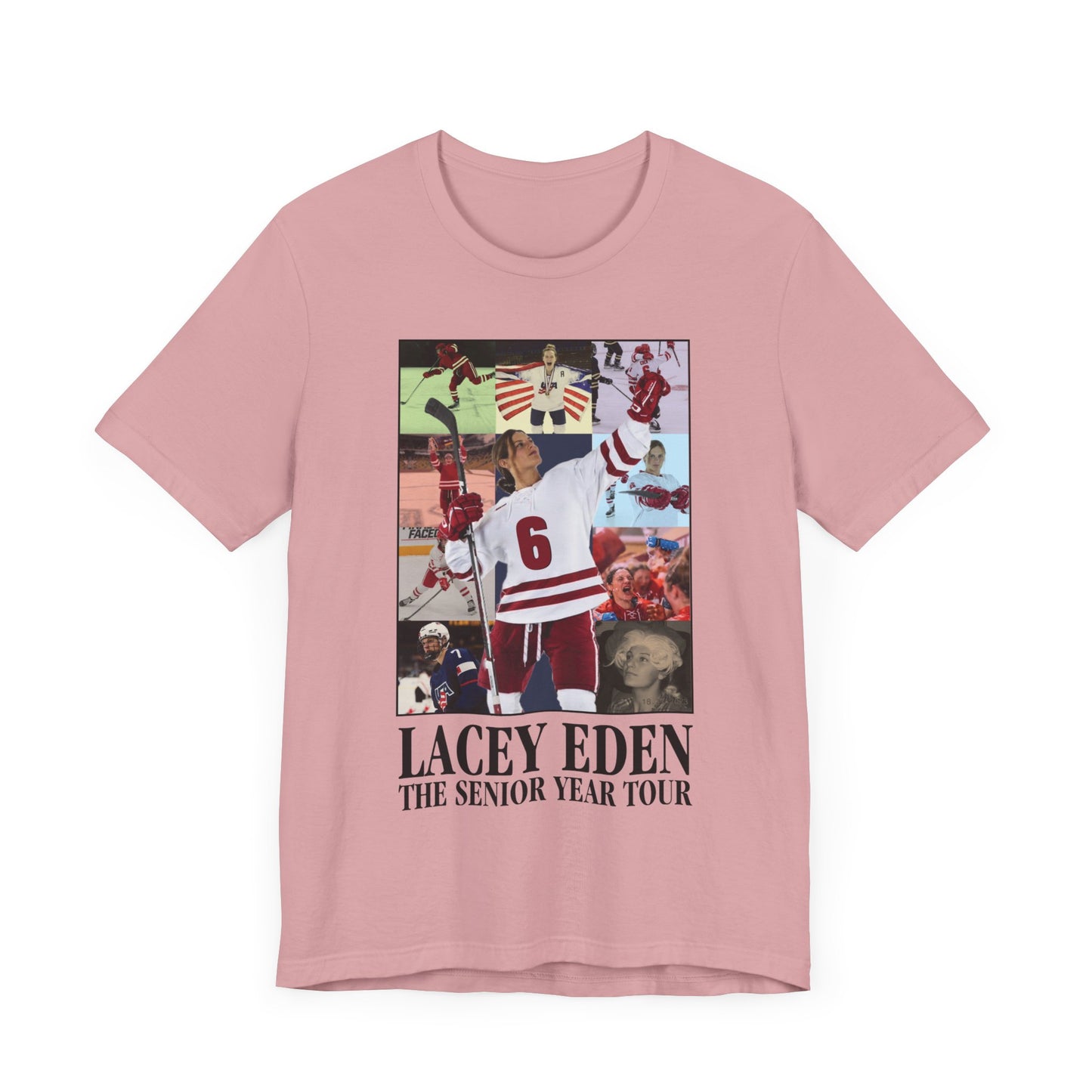 Lacey Eden - Senior Year Tour - Color Plain Back - Unisex Jersey Short Sleeve Tee