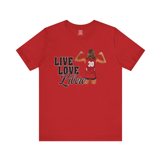 Live. Love. Libero. - Lola Schumacher - Unisex Short Sleeve Tee