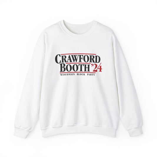 Wisconsin Block Party - Crewneck Sweatshirt - Blank Back