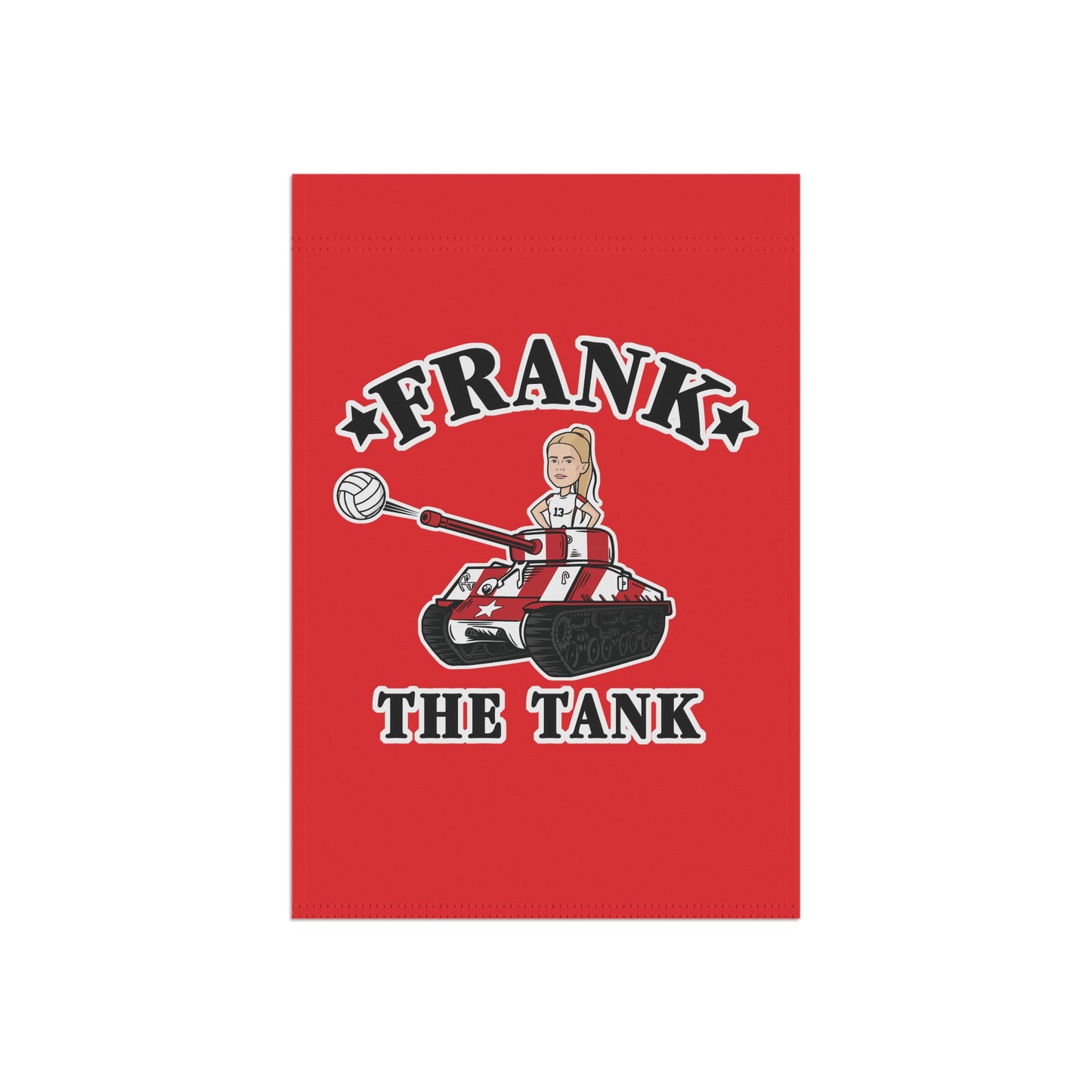 Frank the Tank - Garden & House Banner