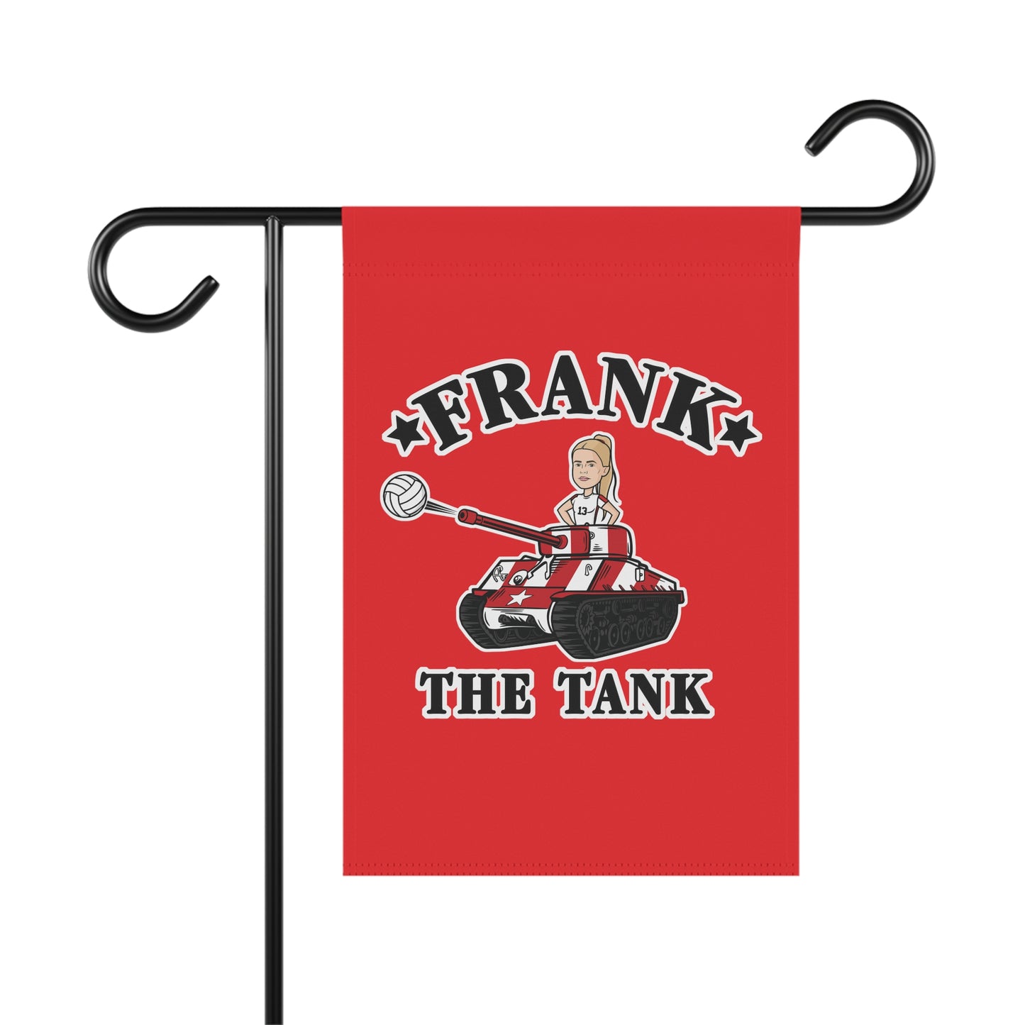 Frank the Tank - Garden & House Banner