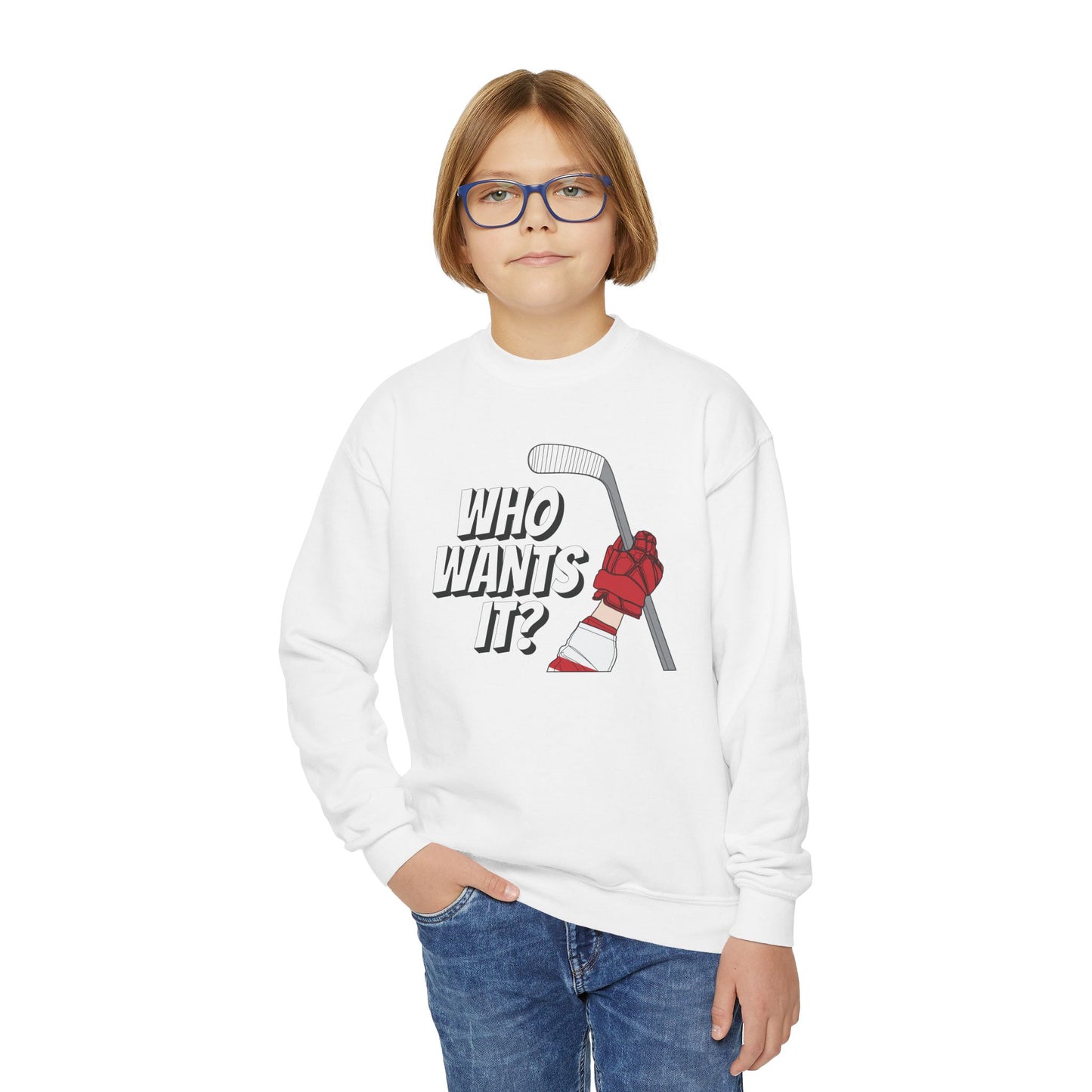 Who Wants It? - Youth Crewneck Sweatshirt