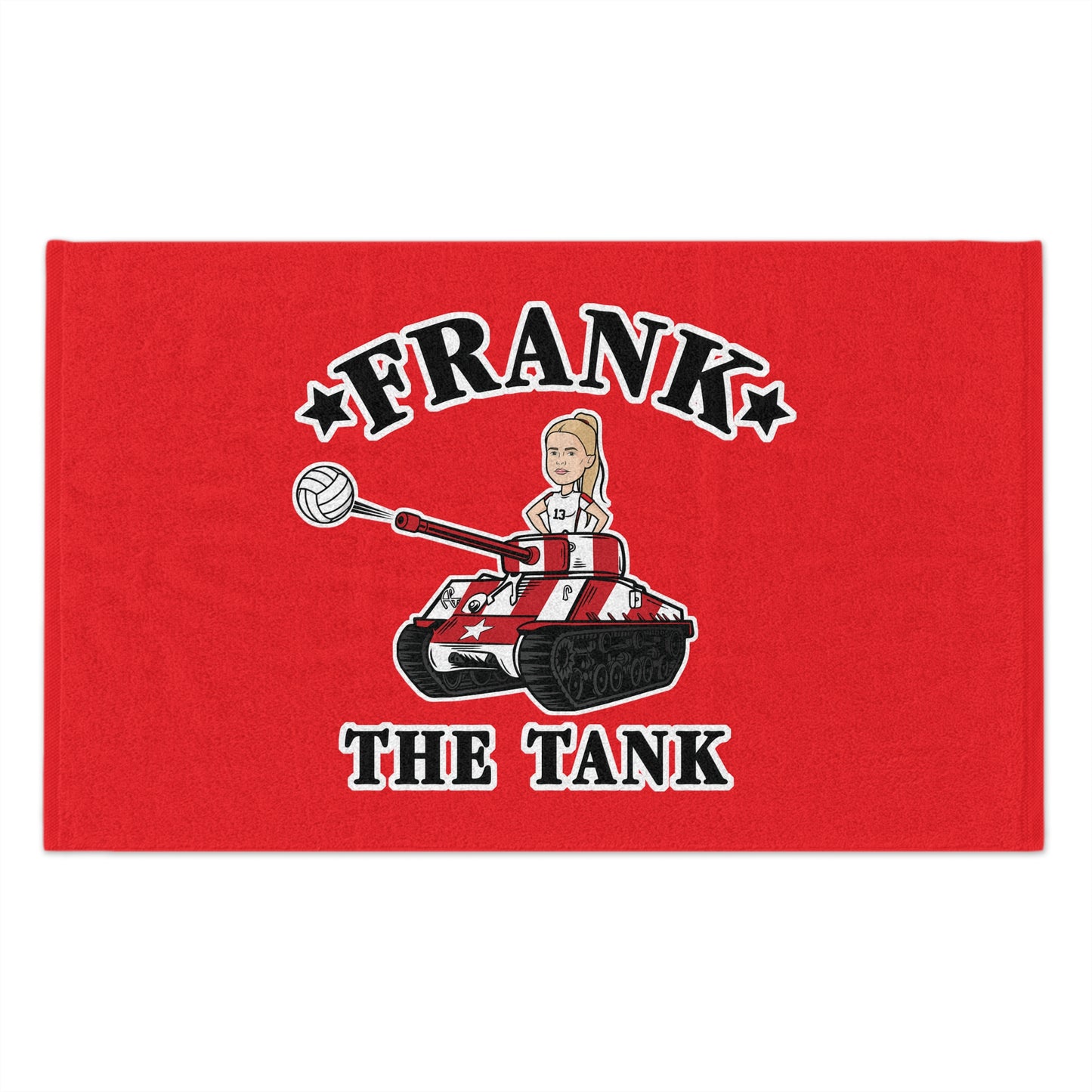 Frank the Tank - Rally Towel, 11x18