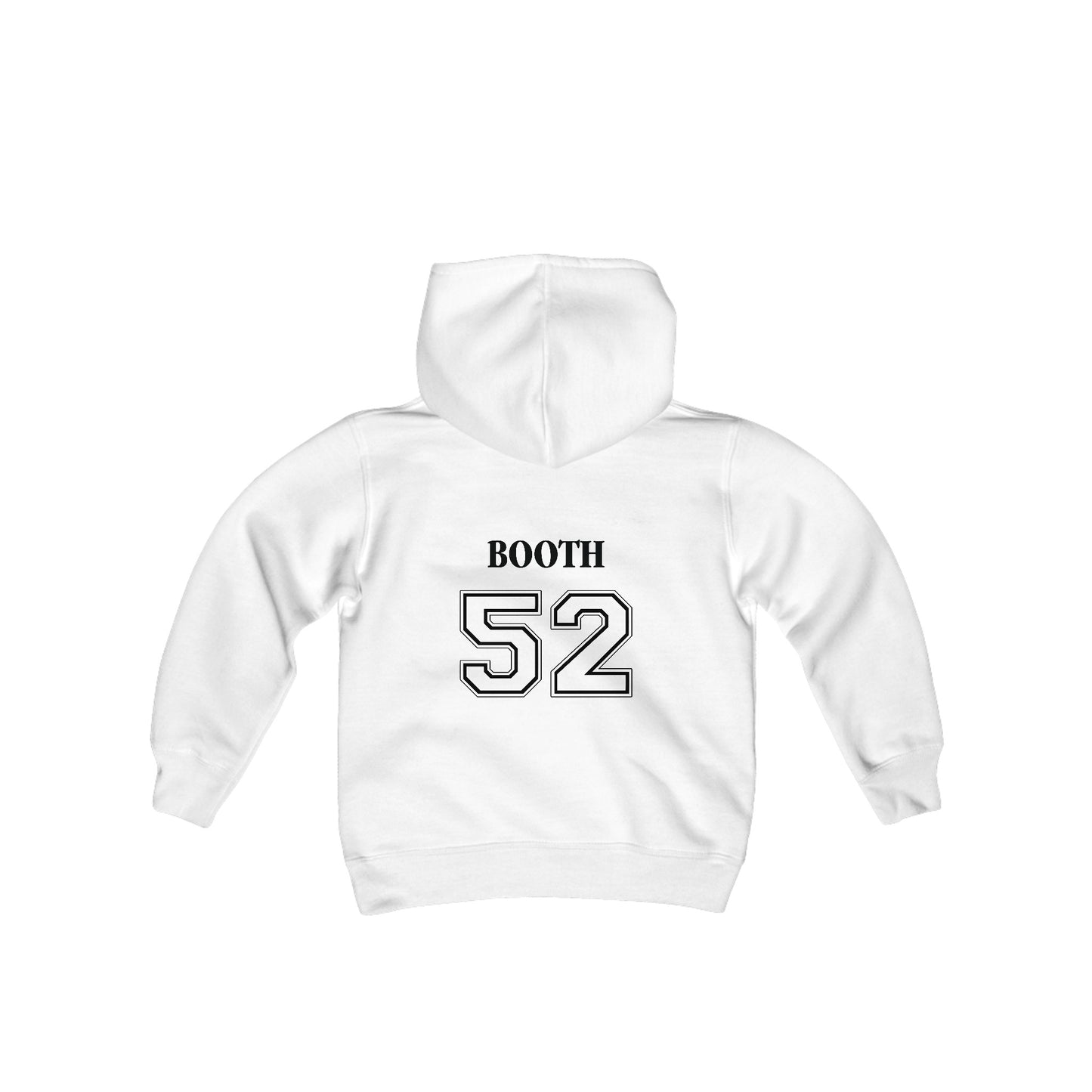 Youth Heavy Blend Hooded Sweatshirt - Booth Back