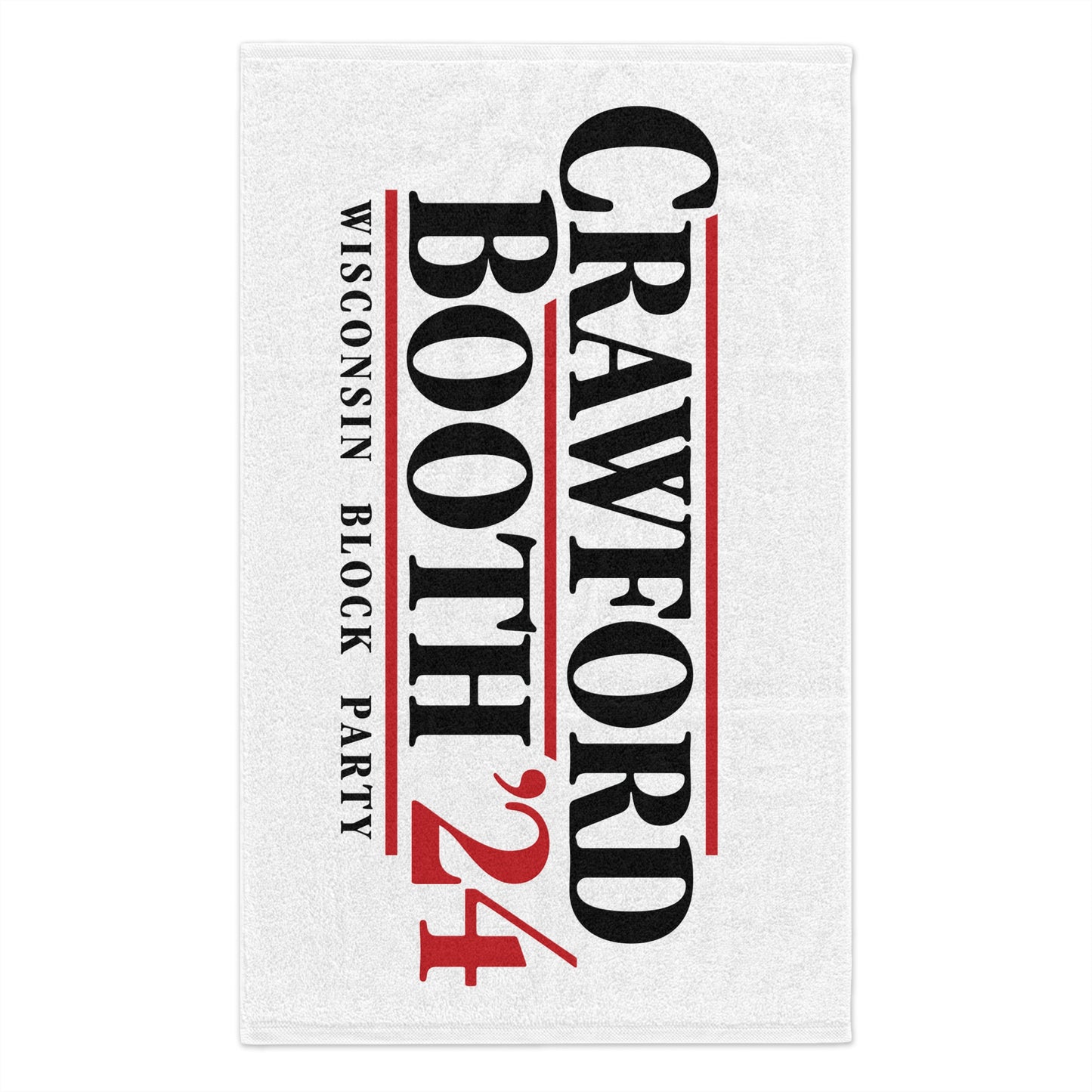 Wisconsin Block Party - Rally Towel, 11x18